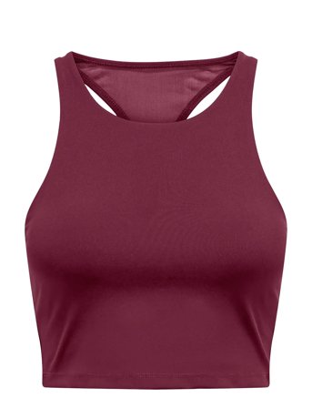 Onpposh-2 Mesh Bra Burgundy Only Play