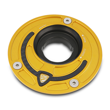 CNC Racing Flange Carbon Fuel Tank Cap - Yamaha YZF R6 2010-2020