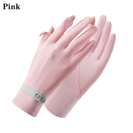 Ice Silk Gloves Solbeskyttelseshansker ROSA