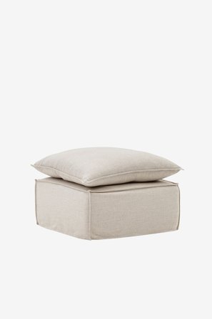 Kave Home - Puff - anarela - Beige - Fotskamler & puffer - Fra Homeroom
