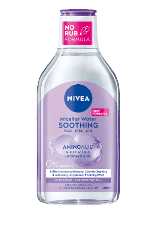 NIVEA 5in1 Micellar Water Sensitive Skin Ansiktsvatten & facemist Dam 400 ML