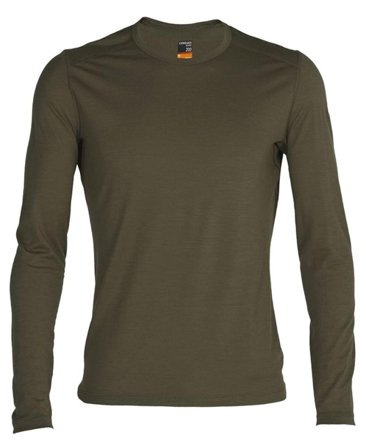 Icebreaker 200 Oasis LS Crewe aluspaita, Loden