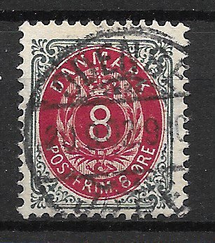 Danmark 1902 - AFA 25C - Stemplet