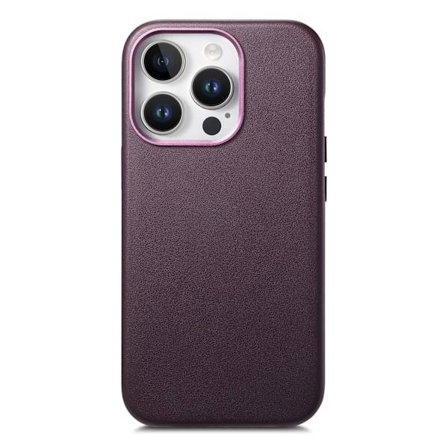 iPhone 14 Pro Telefon Cover, Beskyttende Cover mod Fald, Bordeaux