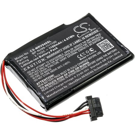 Batteri til navigator, GPS til Magellan RoadMate RV 9490T-LMB