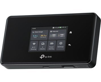 TP-Link M8550 - Portabel 5G-router med kapacitet för 64 enheter