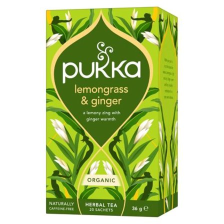 PUKKA Te Ört Lemongrass Ginger 20/fp - Lyreco - Kök och servering - Kaffe och te - Te