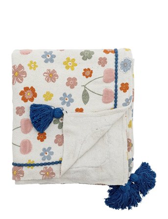 Bloomingville Cherry Throw - Multi/patterned - 160X130CM