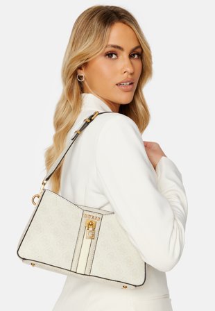 Guess Ginevra Logo Elite Bag STONE LOGO Klær
