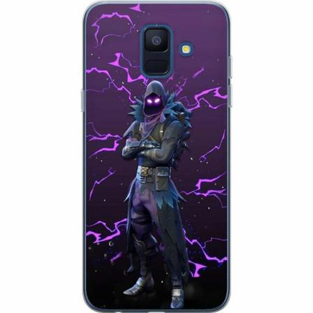 Samsung Galaxy A6 (2018) Mjukt Skal - Raven Fortnite Thunder