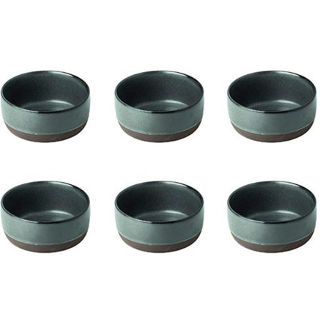 Aida RAW skål nordisk grøn Ø13,5 cm. 6 stk. | KitchenOne