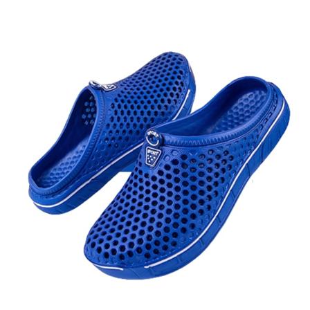 Unisex Clogs Sko Casual Tøfler Hurtigtørrende Sandaler Blå Blue 36