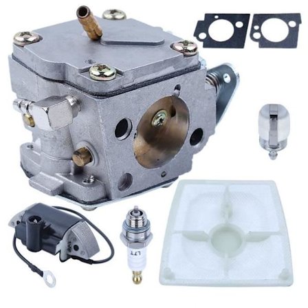 Förgasare Tändspole Luftfilter kompatibelt med Stihl 041 041AV 11101200609 11104043200