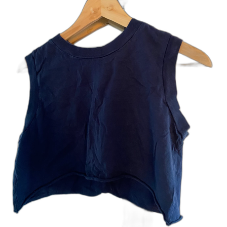 Mörkblå second hand topp