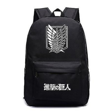Anime Attack On Titan Periferi Rygsæk Campus Student Skoletaske