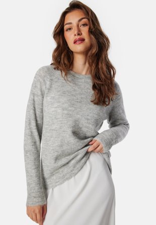 SELECTED Slflulu LS Knit O-Neck Klær