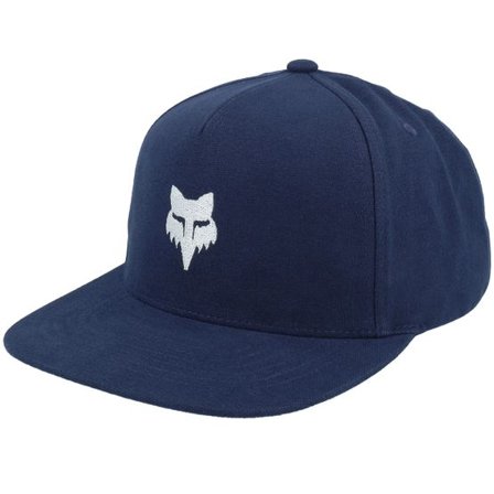 Fox - Blå snapback Keps - Fox Head Hat Midnight Snapback @ Hatstore