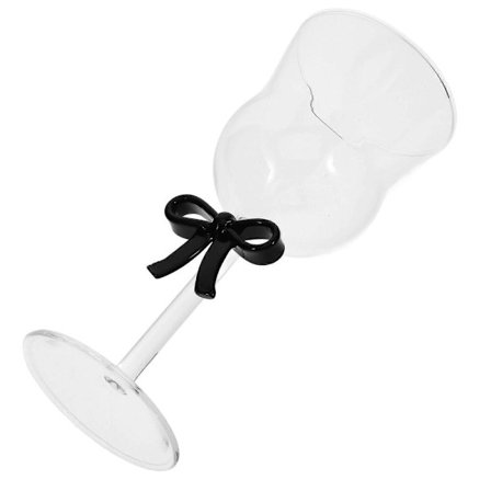 Glasbägare Vinglas med rosett för cocktailbruk 1 styck