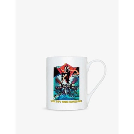 James Bond The Spy Who Loved Me Bone China Mugg En Storlek Vit
