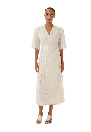 Gestuz Dorah P Wrap Dress Klänningar Dam Grå 42