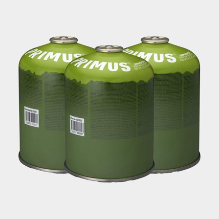 Bombola di gas / gas da campeggio Primus Summer Gas, filettata, 15°C a 40°C, 450 grammi, confezione da 3