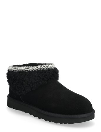 UGG W Classic Ultra Mini Maxi Curly - Black - 41