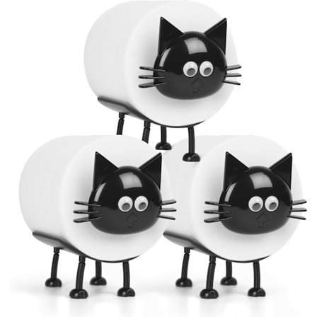 Toiletpapirholder til kat, opbevaringsstativ til papirruller