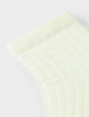Lil'Atelier Nbnrakel Nil Sock Wo/Po Lil - White - 74-80