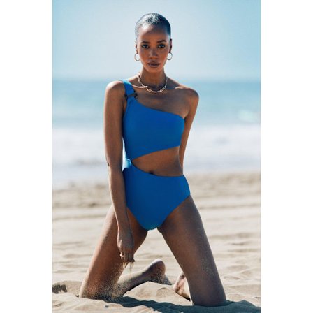 Debenhams Dame/Dame Cut Out One Shoulder One Piece Badedrakt