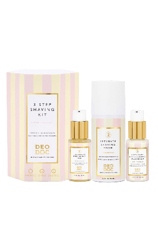 DeoDoc Rakningstrio intim - Fresh Coconut Dam 30 ml, 100 ml