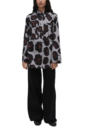 Marimekko MAARIA TUMMA Shirt Skjortor Dam Svart 36