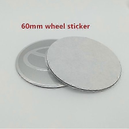 Nytt 4 stk 56mm 60mm 65mm For Toyota Bil Felg Nav Senter Kopp Badge Deksel Emblem Klistremerke Styling Tilbehør