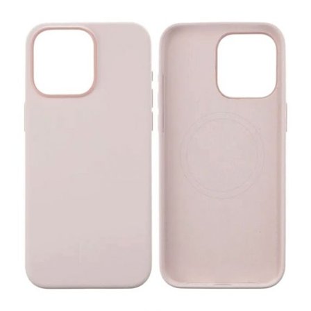 iPhone 15 Pro Max Silikonskal Rvelon MagSafe - Rosa