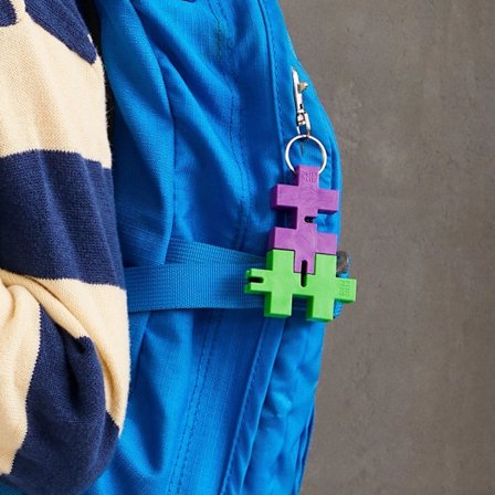 Plus-Plus HEXEL DUO Nyckelring