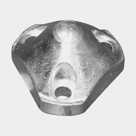 Anodo di zinco Tecnoseal, per elica, adatto per elica Flex o flod, Ø55.3 mm