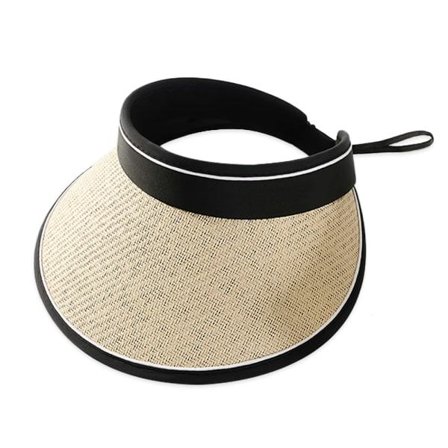 IC Sommervann Raffia Stråhatt Dame Utendørs Solbeskyttelse Stor Bredde