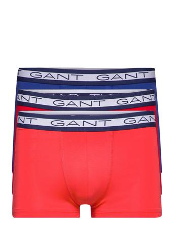 Basic Trunk 3-Pack Bokserit Punainen GANT