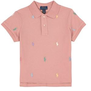 Kids - Ralph Lauren Branded Polo Shirt Adirondack Rose 6-7 Years - Tops - 6-7 years - Pink - Mädchen