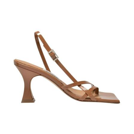 Miista, Amber Sandals in Caramel Patent Leather Bruin, Dames, Maat:37 EU