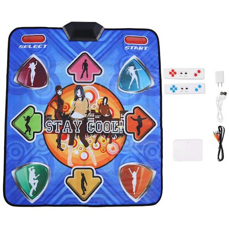 HD Dansmatta Enkelspelare TV Dator Dubbla Syften Rörelsesensor Spel Dansmaskin 110-240V US