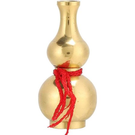 Kobber Gourd Feng Shui, Femte Etage/hulu/lou Vand Feng Shui Gourd Statue Statue Hjem Have Dekoration Velstand Buddhistiske Forbrugsvarer