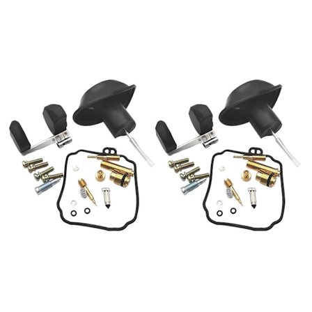 2X Motorcykel Karburator Reparationssæt Motorcykel Karburator Stempel Flyder Pakningssæt til Virago 250 XV