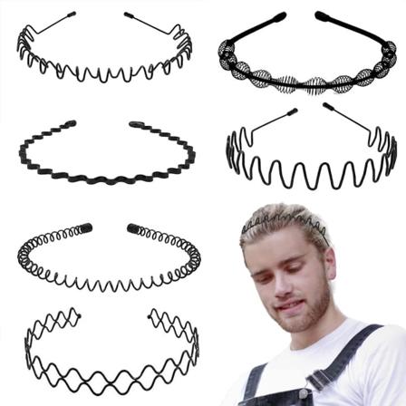 Metallipääpanta Aaltoileva Pääpanta Jousipääpanta Urheilullinen Muoti