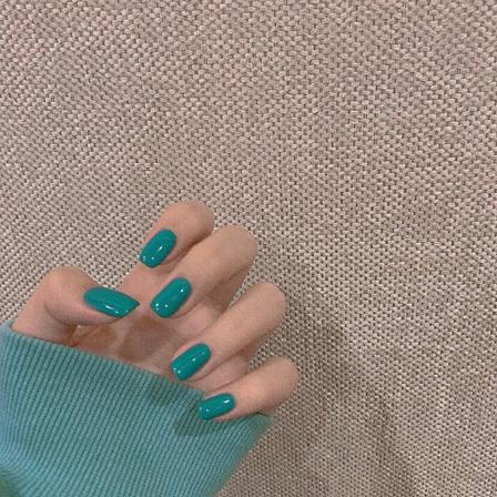 Manikyr Short Lake Blue Nail Patch 24st