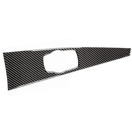 Inredning Centralstyrning Multimedia Panel Cover Trim i Fiber för - 3-serie F30 F34 4-serie F33 F36 2013-2019