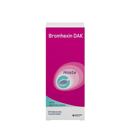 Bromhexin Oral opløsning 0,8 mg/ml 150 ml, Medicin & Pleje, Ondt i Halsen, Hostesaft