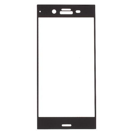 3D karkaistu lasi koko näytön peitto Sony Xperia XZ1 - musta