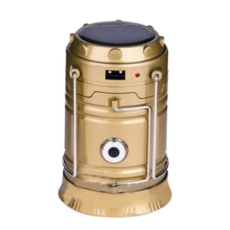 Multifunktionel udendørs campinglys genopladelig bærbar sol