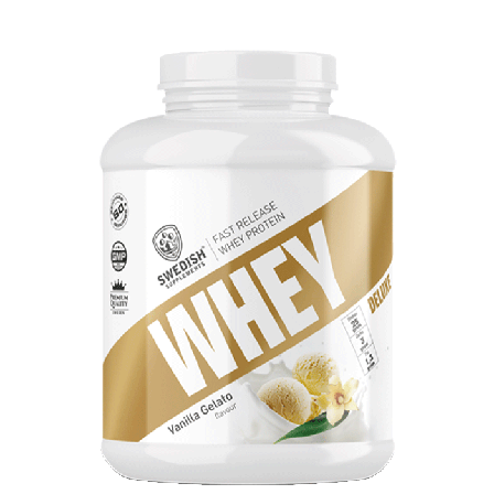 Swedish Supplements Whey Deluxe Myseprotein 1800 g