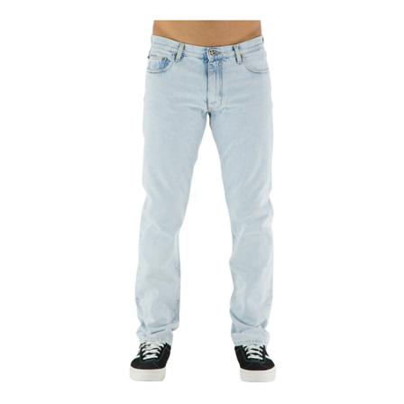 Off White, Slim-fit Jeans Niebieski, Mężczyzna, Rozmiar: W34